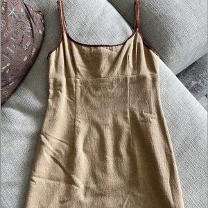 Nanette Lepore Brown Tank Dress